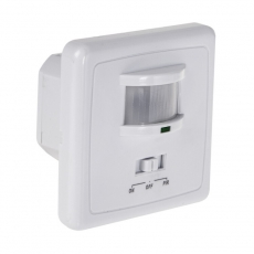 Датчик движения встраиваемый ДДВ 01, 160°, 300-1200 Вт, 10-2000 Лк, 9 м,10-420 сек. | 11-9208 | REXANT