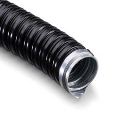 Металлорукав в ПВХ изоляции МРПИнг-22 (бухта 50 м/уп.) черный | 28-0022-50 | REXANT