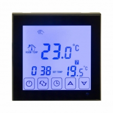 Терморегулятор сенсорный с автоматическим программированием R200B черный | 51-0574 | REXANT