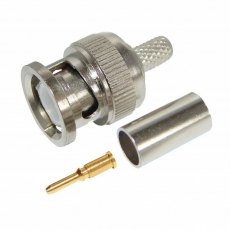 Разъем штекер BNC RG-59 обжим | 05-3002 | REXANT