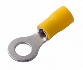 Наконечник кольцевой изолированный ? 6.5 мм 4-6 мм? (НКи 6.0-6/НКи5,5-6) желтый | 08-0053 | REXANT