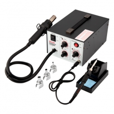 Паяльная станция (паяльник+термофен) 150-500 °С (R852) | 12-0723 | REXANT