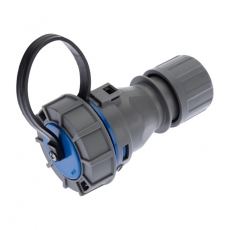 Розетка кабельная переносная влагозащищенная 16 А, 2Р+РЕ, IP68 | 111-121 | REXANT