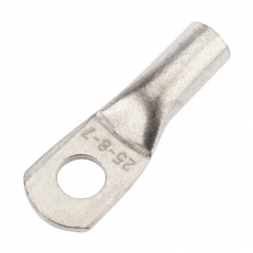 Наконечник медный луженый ТМЛ 25–8–7 (25кв.мм - D8мм) ГОСТ 7386-80 (в упак. 10 шт.) | 07-5313-3 | REXANT