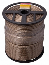 Трос стальной в ПВХ оплетке d=6,0 мм, прозрачный (бухта 150 м) | 09-5260 | REXANT