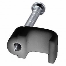 Крепеж кабеля плоский 6 х 4 мм, черный (упак. 50 шт) | 07-4206-1 | REXANT