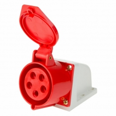 Розетка 125 стационарная 3Р+РЕ+N 32А 380В IP44 | 11-8914 | REXANT