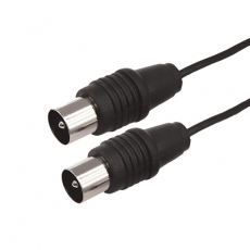 ВЧ кабель, ТВ гнездо - ТВ штекер, длина 25 метров, чeрный | 17-5019 | REXANT