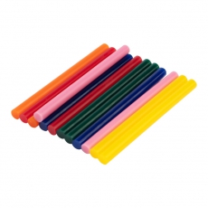 Клеевые стержни d=7,4 мм, L=100 мм, цветные (упак. 12 шт.) (блистер) | 09-1020 | REXANT