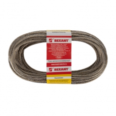 Трос стальной в ПВХ оплетке d=4,0 мм, прозрачный ( моток 20 м) | 09-5140 | REXANT