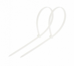 Хомут-стяжка кабельная нейлоновая 200 x7,6 мм, белая, упаковка 100 шт. | 07-0202 | REXANT