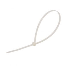 Хомут-стяжкa нeйлонoвая 300x4,8 мм, белая, упаковка 25 шт. | 07-0300-25 | REXANT
