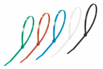 Хомут-стяжкa нeйлонoвая 400x4,8 мм, цветная, упаковка 25 шт. | 07-0408-25 | REXANT