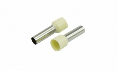 Наконечник штыревой втулочный изолированный F-18 мм 16 мм? (НШВи 16-18) слоновая кость | 08-1828 | REXANT