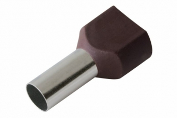 Наконечник штыревой втулочный изолированный F-14 мм 2х10 мм? (НШВи(2) 10-14/ Ги2 10-14) красный | 08-2812 | REXANT