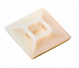 Площадка под винт самоклеящаяся 28х28 мм, белая, упаковка 100 шт. | 07-2228 | REXANT