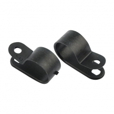 Кабельная скоба под винт 16 мм, черная, упаковка 50 шт. | 07-4416-1 | REXANT