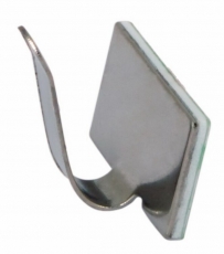 Площадки самоклеющиеся металлические с клипсой под шлейф (ПКШМ) 20x10 мм, упаковка 100 шт. | 07-2420 | REXANT