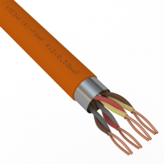 Кабель огнестойкий REXANT КПСЭнг(А)-FRHF, 4x2x0,50 мм?, бухта 200 м |01-4960-1 | REXANT