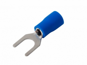 Наконечник вилочный изолированный 5.3 мм 1.5-2.5 мм? (НВи 2.5-5/НВи 2-5) синий | 08-0133 | REXANT