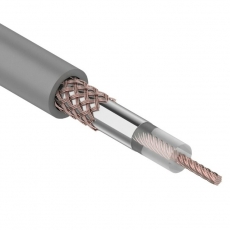 Кабель RG-58 A/U (50 Ом), Cu/Al/Cu 64 % (бухта 100 м) серый | 01-2002 | REXANT