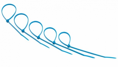 Хомут-стяжкa нeйлонoвая 200x3,6 мм, синяя, упаковка 25 шт. | 07-0205-25 | REXANT