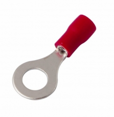 Наконечник кольцевой изолированный ? 6.5 мм 0.5-1.5 мм? (НКи 1.5-6/НКи 1,25-6) красный | 08-0015 | REXANT