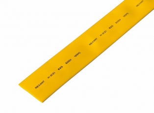Термоусадка 25,0 / 12,5 мм, желтая (1м) | 22-5002 | REXANT