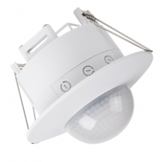 Датчик движения точечный ДДТ 01, 360°, 2000 Вт,10-2000 Лк, 2-20 м, 10-420 сек. | 11-9206 | REXANT