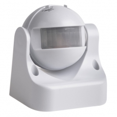 Датчик движения настенный ДДС 02, 180°, 1200 Вт, 10-2000 Лк, 12 м, 10-420 сек. IP44 | 11-9210 | REXANT