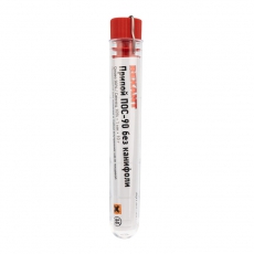 Припой без канифоли ПОС-90 , 10 г, ?1.0 мм, (олово 90%, свинец 10%), колба | 09-3094 | REXANT