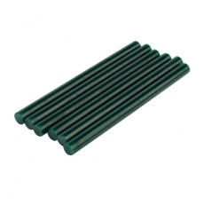 Клеевые стержни , ?7 мм, 100 мм, зеленые, 6 шт., блистер | 09-1018 | REXANT