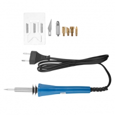 Набор паяльник-выжигатель (6 насадок) 220 V/30 Вт | 12-0183 | REXANT