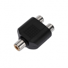 Переходник гнездо RCA - 2 гнезда RCA | 14-0422 | REXANT