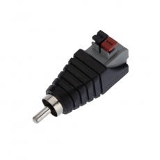 Разъем штекер RCA с быстрозажимной колодкой (блистер) | 14-0413-2 | REXANT