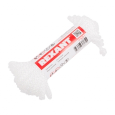 Шнур 4 мм 20 м белый | 77-0420-1 | REXANT