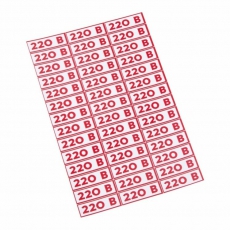 Наклейка знак электробезопасности 