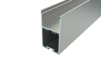 Профиль алюминиевый для светодиодной ленты накладной 3567-2 , 2м | 146-208 | REXANT