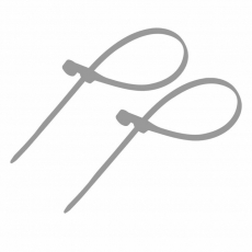 Хомут-стяжкa нейлоновая под винт 150x3,6 мм, серая, упаковка 100 шт. | 07-0154-3 | REXANT