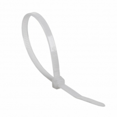 Хомут-стяжка нейлоновая многоразовая 150x3,5 мм, белая, упаковка 100 шт. | 07-0159 | REXANT