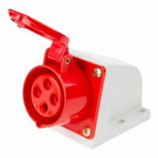 Розетка 114 стационарная 3Р+РЕ 16А 380В IP44 | 11-8910 | REXANT