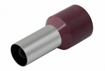 Наконечник штыревой втулочный изолированный F-16 мм 35 мм? (НШВи 35-16) красный | 08-0834 | REXANT