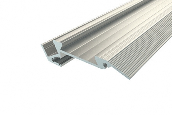 Профиль алюминиевый для ступеней без резиновой вставки 6718-2, 2 метра | 146-243 | REXANT