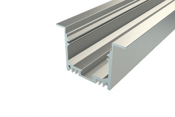 Профиль алюминиевый для светодиодной ленты врезной 5032-2 , 2м | 146-224 | REXANT