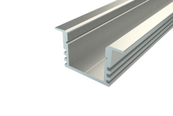 Профиль алюминиевый для светодиодной ленты врезной 2212-2 , 2м | 146-221 | REXANT