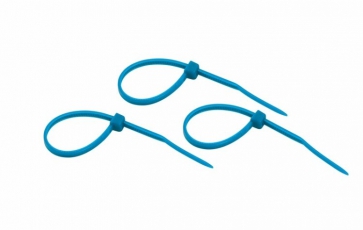 Хомут-стяжкa нeйлонoвая 100x2,5 мм, синяя, упаковка 25 шт. | 07-0105-25 | REXANT