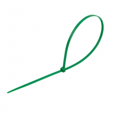 Хомут-стяжкa нeйлонoвая 400x4,8 мм, зеленая, упаковка 25 шт. | 07-0403-25 | REXANT