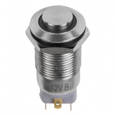 Кнопка антивандальная ?12 12В Фикс (2с) ON-OFF синяя | 36-3221 | REXANT