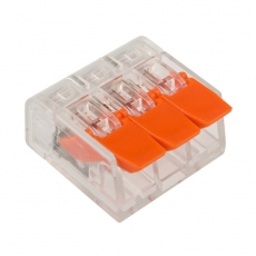 Универсальная компактная клемма, 3-проводная до 4,0 мм? (50 шт./уп.) | 07-5203 | REXANT