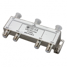 ДЕЛИТЕЛЬ ТВ х 6 под F разъём 5-1000 МГц | 05-6004 | REXANT